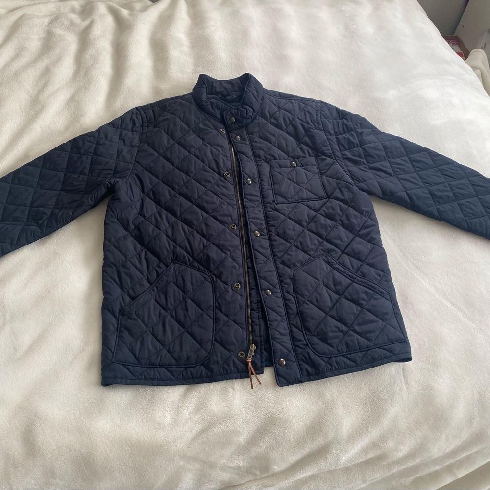 GAP Quilted Navy Blue Puffer Jacket